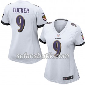 Baltimore Ravens Tröjor Justin Tucker 9 Nike Vit - Dame